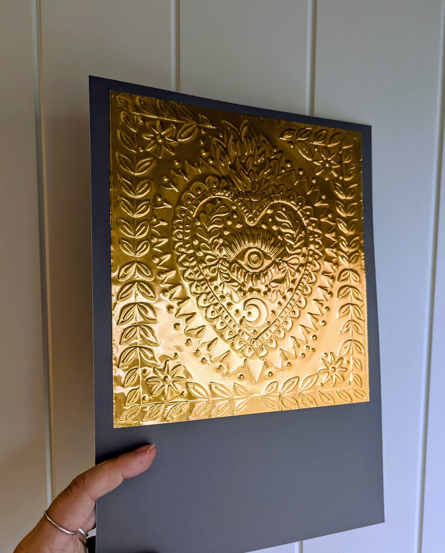 Folk Heart Embossing