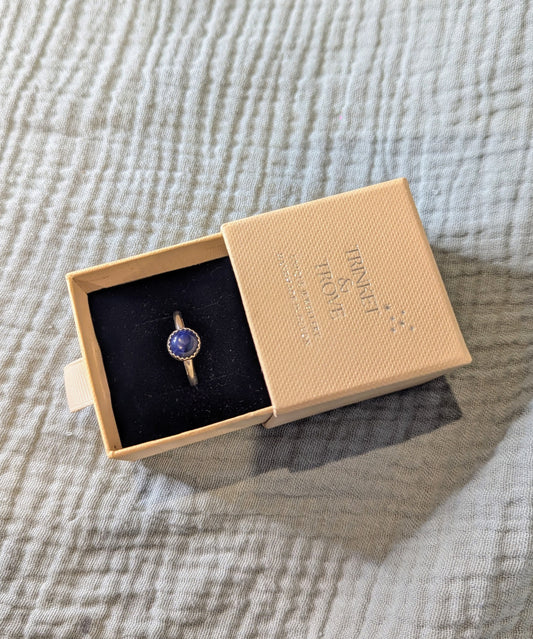 Sodalite Silver Ring