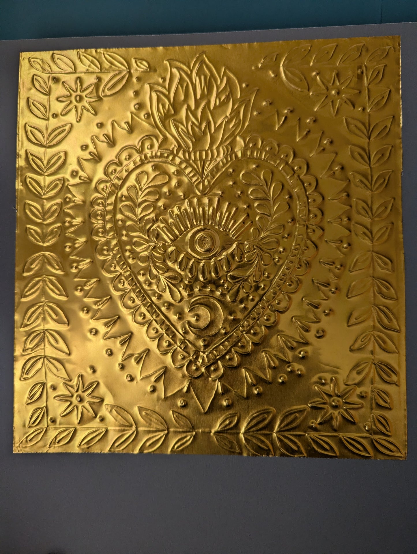Folk Heart Embossing